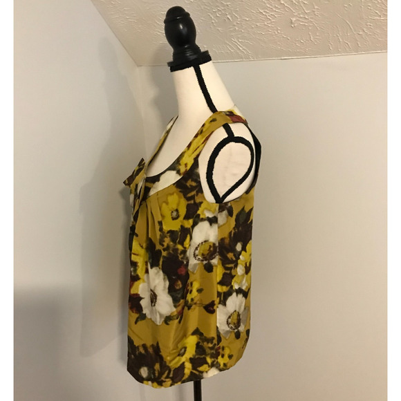 Kate Spade New York Bette Sleeveless Galleria Silk Top - Picture 3 of 11